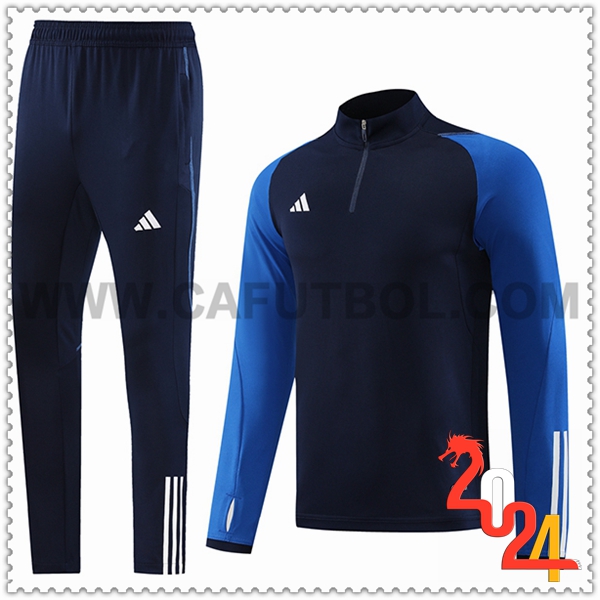 Chandal Futbol Adidas Azul Oscuro 2024 2025