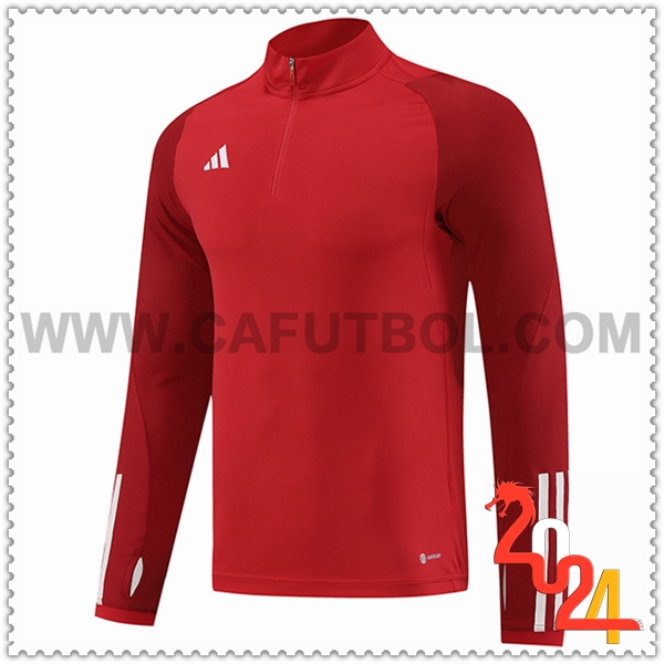 Sudadera Entrenamiento Adidas Rojo 2024 2025