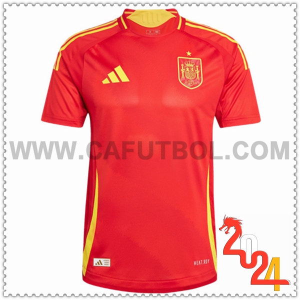 Primera Camiseta Futbol España Rojo Eurocopa 2024
