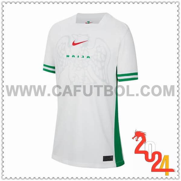 Primera Camiseta Equipo Nigeria Blanco 2024 2025