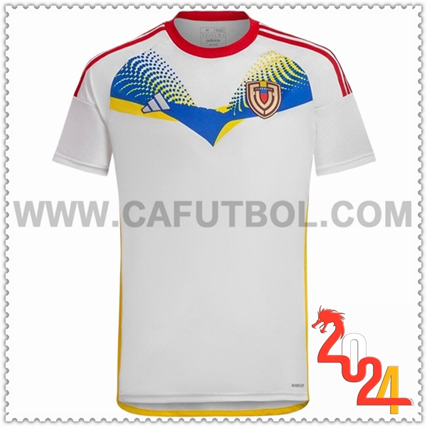 Segunda Camiseta Equipo Venezuela Blanco 2024 2025