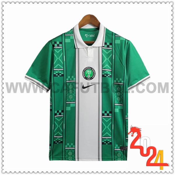 Camiseta Equipo Nigeria Verde 2024 2025