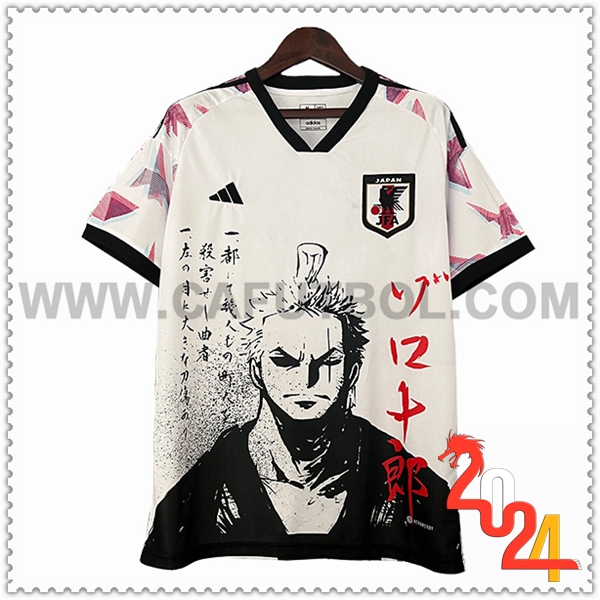 Camiseta Equipo Japon Blanco Edición especial 2024 2025