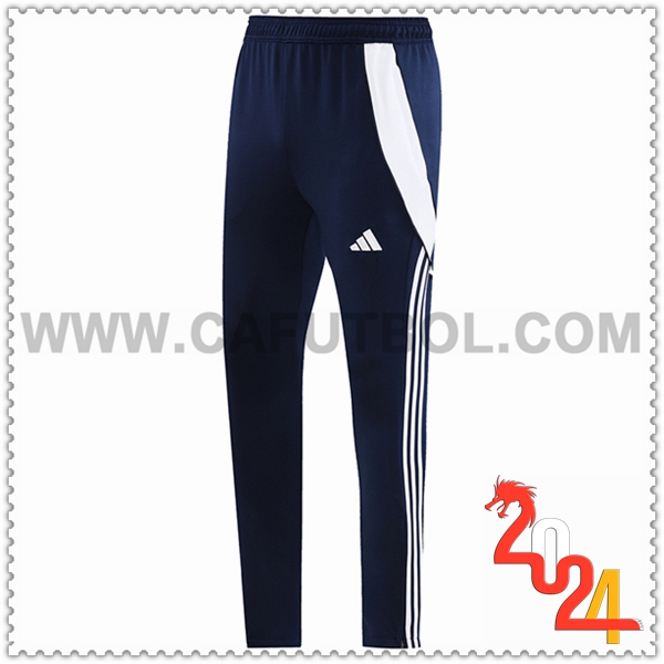 Pantalon Entrenamiento Adidas Azul Oscuro 2024 2025