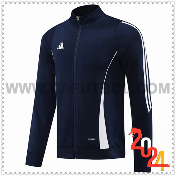 Chaquetas Futbol Adidas Azul Oscuro 2024 2025