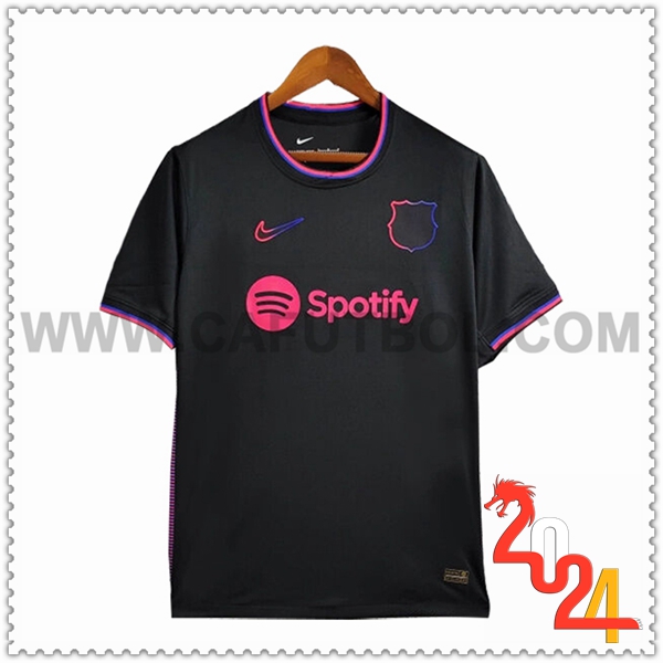 Camiseta Futbol FC Barcelona Negro Edición especial 2024 2025
