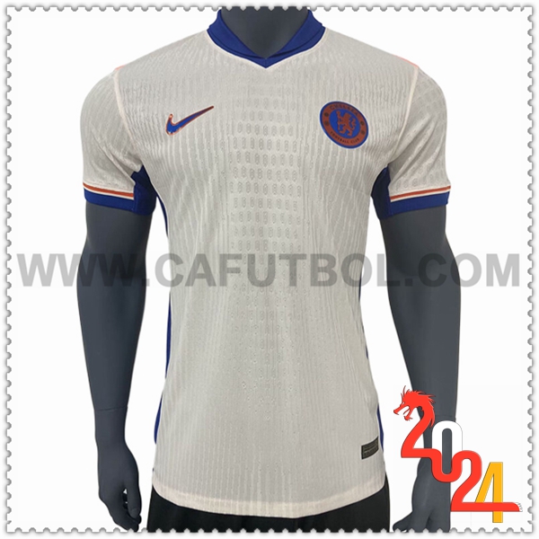 Segunda Camiseta Futbol FC Chelsea Blanco 2024 2025