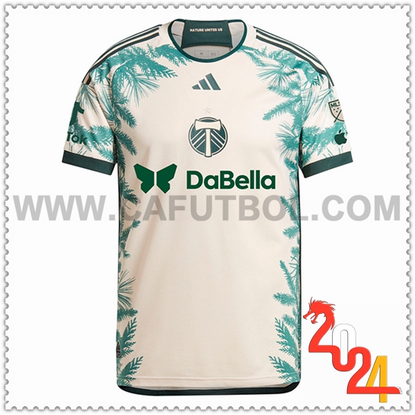 Segunda Camiseta Futbol Portland Timbers 2024 2025