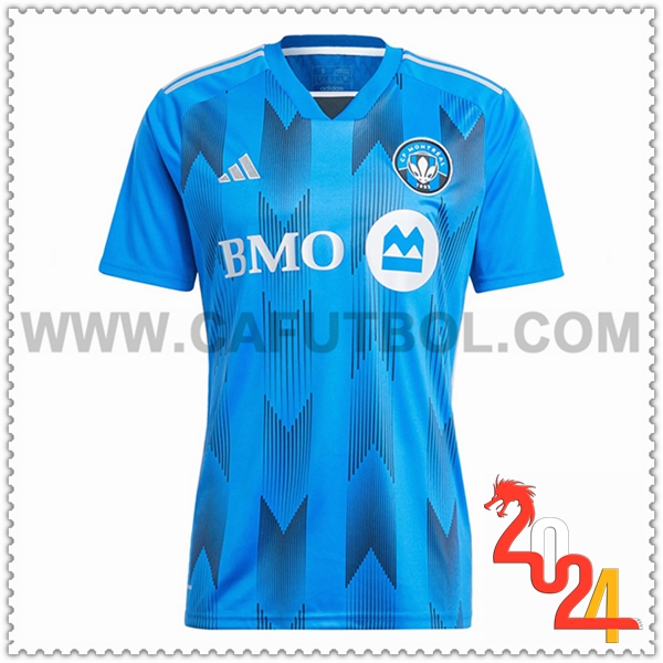 Primera Camiseta Futbol CF Montreal Azul 2024 2025