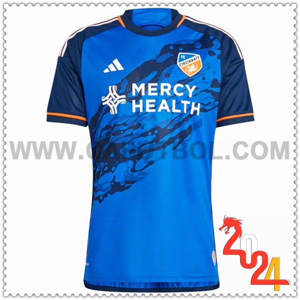 Primera Camiseta Futbol FC Cincinnati Azul 2024 2025