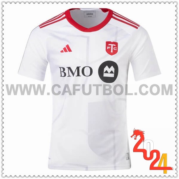 Segunda Camiseta Futbol Toronto FC Blanco 2024 2025