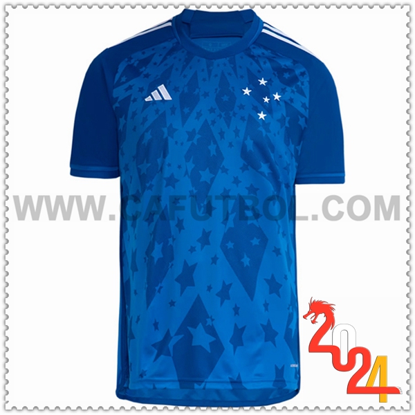 Primera Camiseta Futbol Cruzeiro Azul 2024 2025