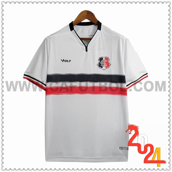 Segunda Camiseta Futbol Santa Cruz Blanco 2024 2025