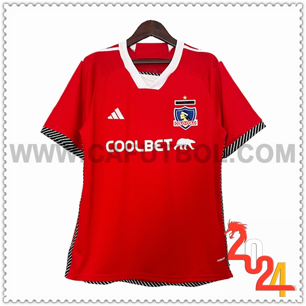 Tercero Camiseta Futbol Colo Colo Rojo 2024 2025