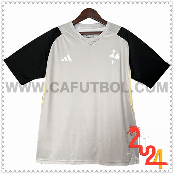 Camiseta Entrenamiento Atletico Mineiro Gris/Negro 2024 2025