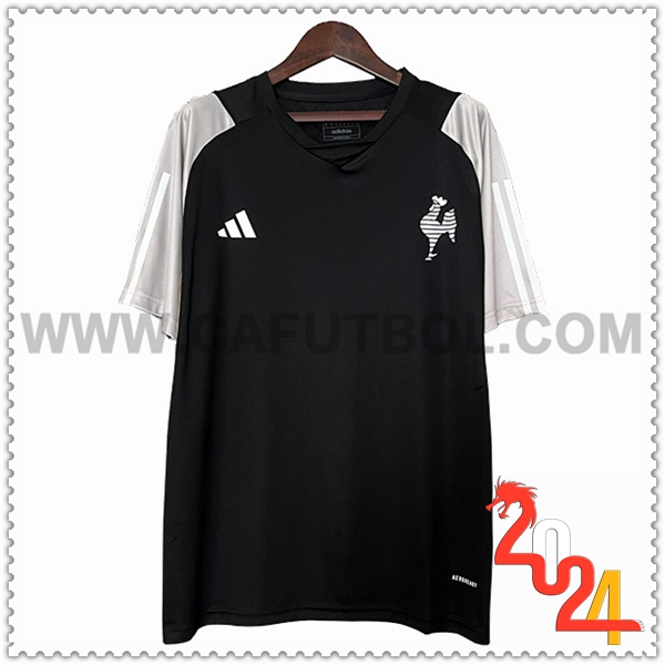 Camiseta Entrenamiento Atletico Mineiro Negro/Gris 2024 2025