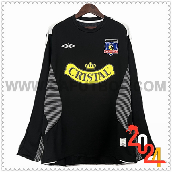 Segunda Camiseta Retro Colo Colo Mangas Largas 2006/2007