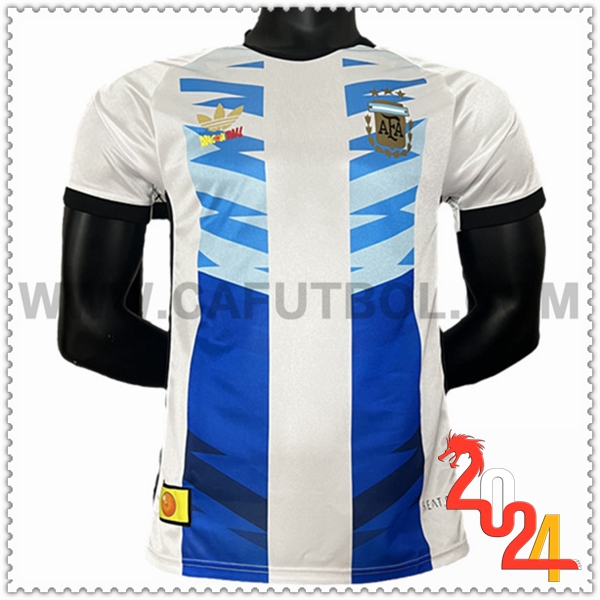 Camiseta Equipo Argentina Blanco Azul Edición especial 2024 2025