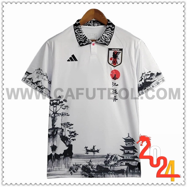 Camiseta Equipo Japon Blanca Edición especial 2024 2025