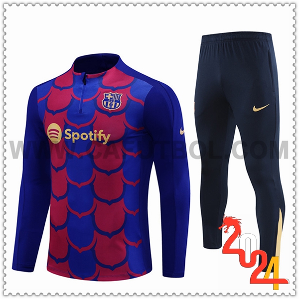 Chandal Futbol FC Barcelona Rojo/Azul 2024 2025 -02