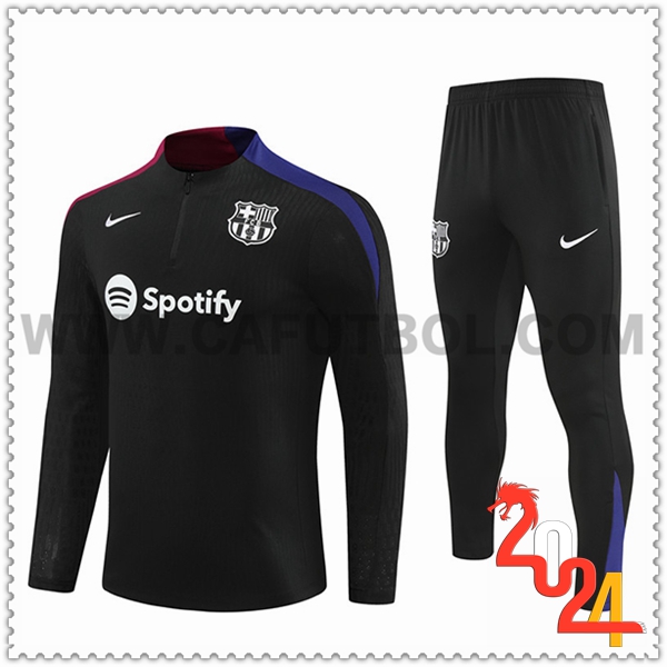 Chandal Futbol PSG Negro/Violeta 2024 2025