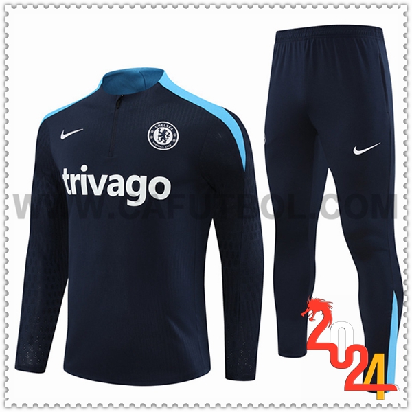 Chandal Futbol FC Chelsea Azul Oscuro 2024 2025