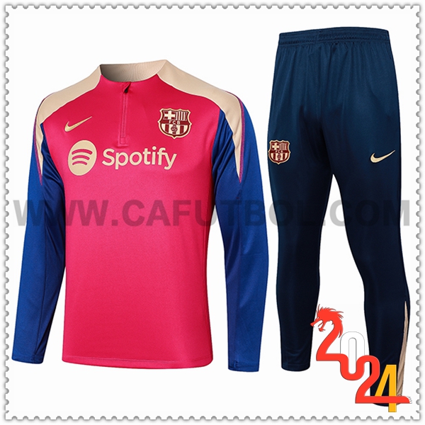 Chandal Futbol FC Barcelona Rojo/Azul/Amarillo 2024 2025 -02