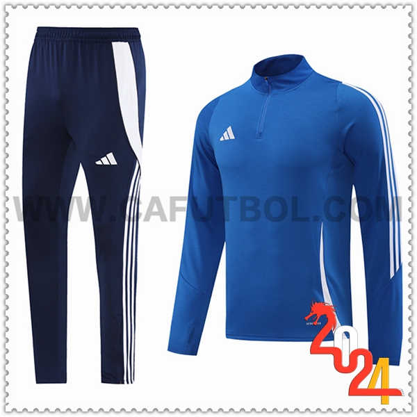 Chandal Futbol Adidas Azul/Blanco 2024 2025