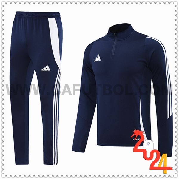 Chandal Futbol Adidas Azul Oscuro 2024 2025