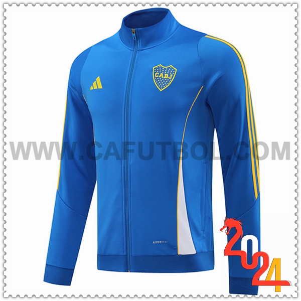 Chaquetas Futbol Adidas Azul/Blanco/Amarillo 2024 2025