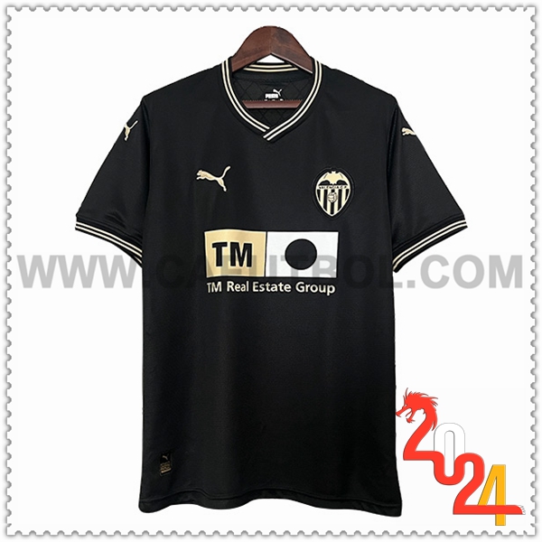 Camiseta Futbol Valencia CF Negra Edición especial 2024 2025