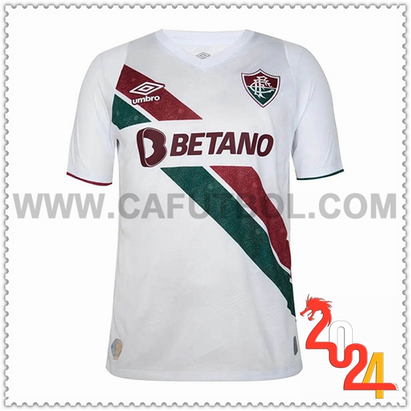 Segunda Camiseta Futbol Fluminense Blanca 2024 2025