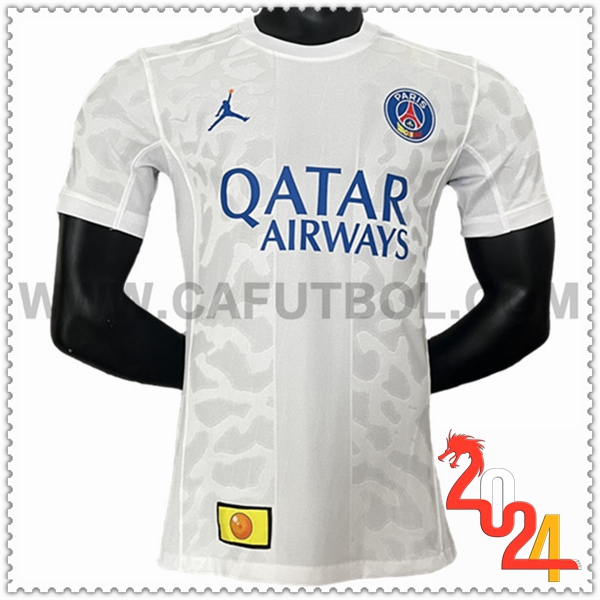 Camiseta Futbol PSG Blanca Edición especial 2024 2025