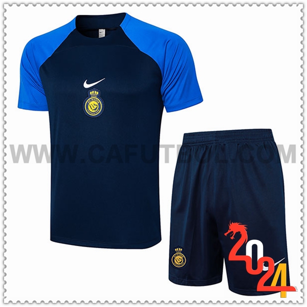 Camiseta Entrenamiento + Cortos Al-Nassr FC Azul 2024 2025