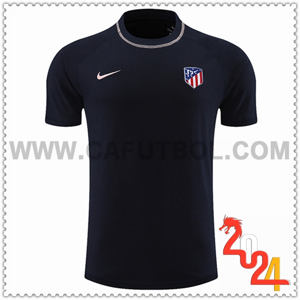 Camiseta Entrenamiento Atletico Madrid Negro 2024 2025