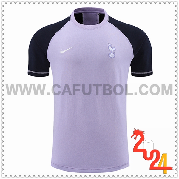 Camiseta Entrenamiento Tottenham Hotspur Violeta/Azul 2024 2025