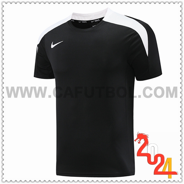 Camiseta Entrenamiento Nike Negro/Blanco 2024 2025