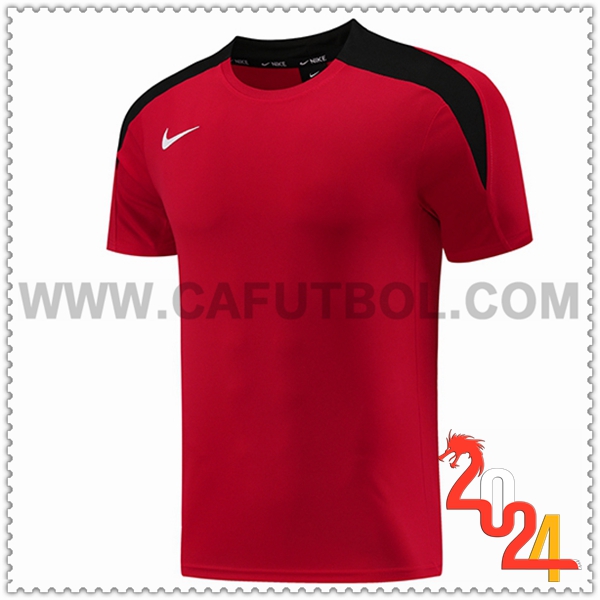 Camiseta Entrenamiento Nike Rojo/Negro 2024 2025