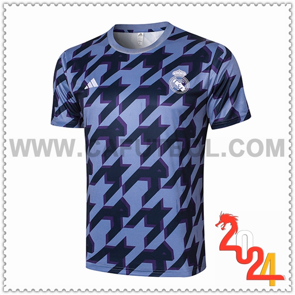 Camiseta Entrenamiento Real Madrid Negro/Violeta 2024 2025