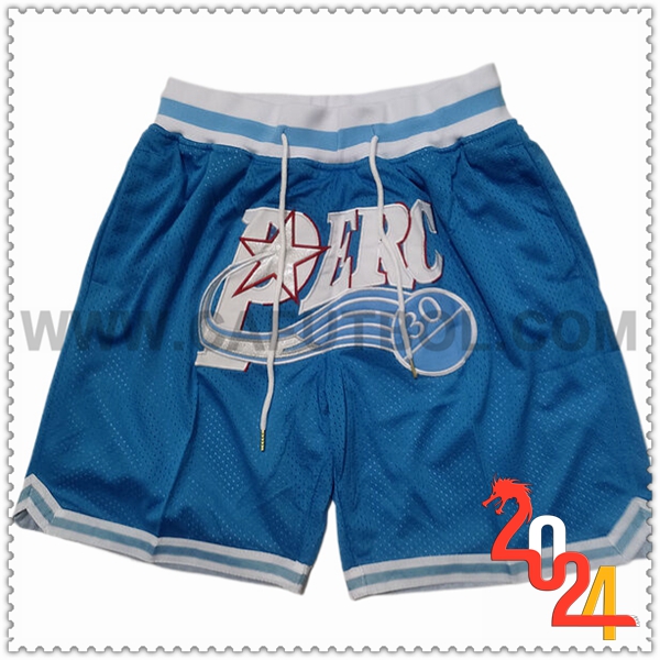 Cortos NBA Philadelphia 76ers 2024/25 Azul