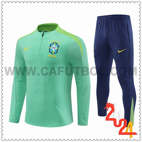 Chandal Futbol Brasil Verde 2024 2025