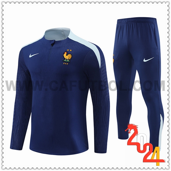 Chandal Futbol Francia Azul marino 2024 2025
