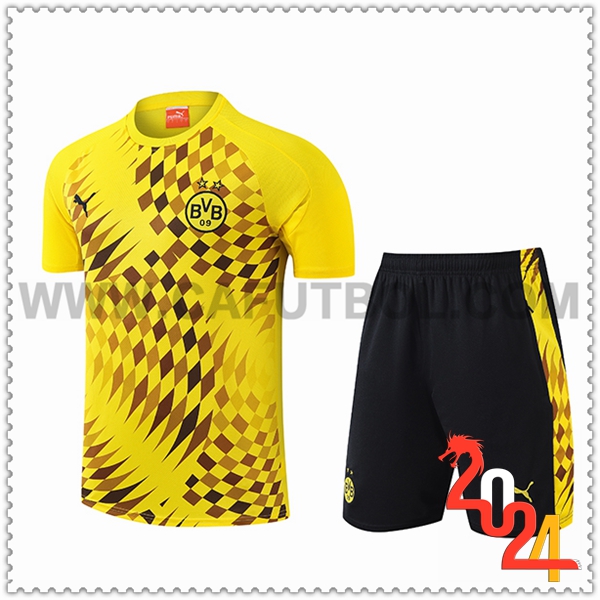 Camiseta Entrenamiento Dortmund Amarillo/Negro 2024 2025