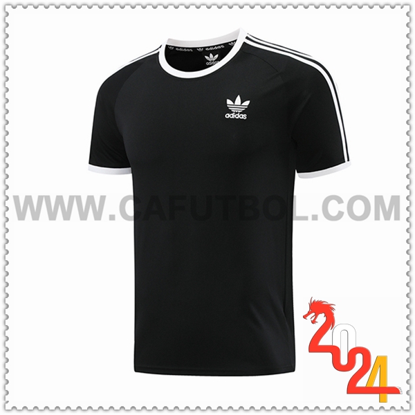 Camiseta Entrenamiento Adidas Negro 2024 2025 -02