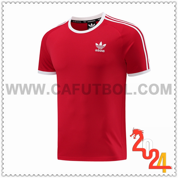 Camiseta Entrenamiento Adidas Rojo 2024 2025 -02