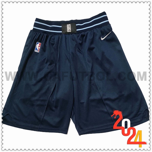 Cortos NBA Los Angeles Clippers 2024/25 Azul Oscuro -04