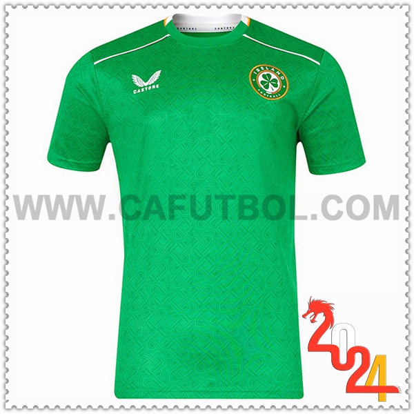 Primera Camiseta Equipo Irlanda Verde 2024 2025