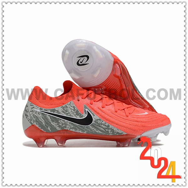 Nike Botas De Fútbol Phantom Luna Elite NU FG Naranja/Gris