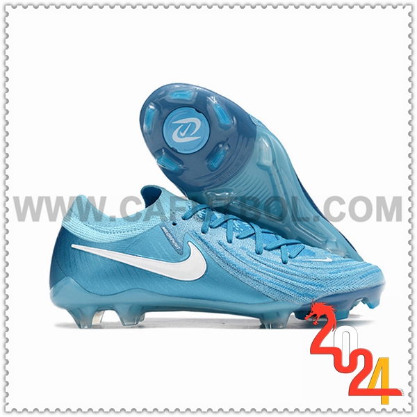 Nike Botas De Fútbol Phantom Luna Elite NU FG Azul/Blanco