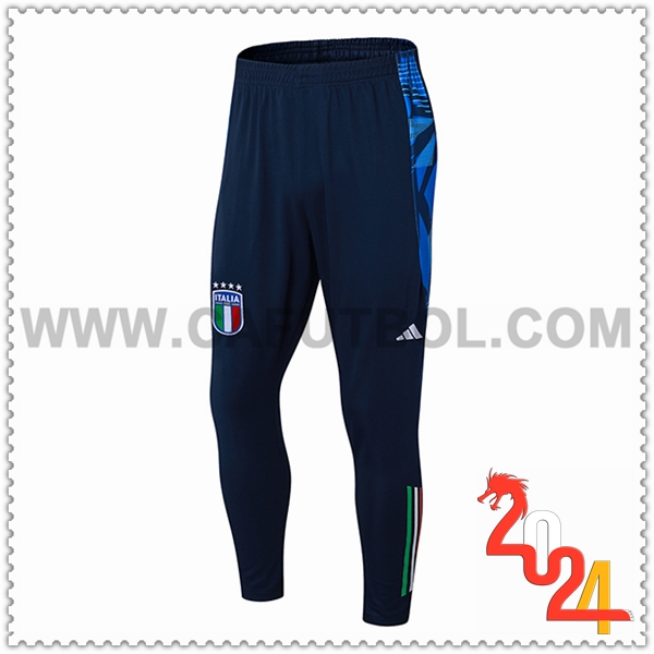 Pantalon Entrenamiento Italia Azul 2024 2025
